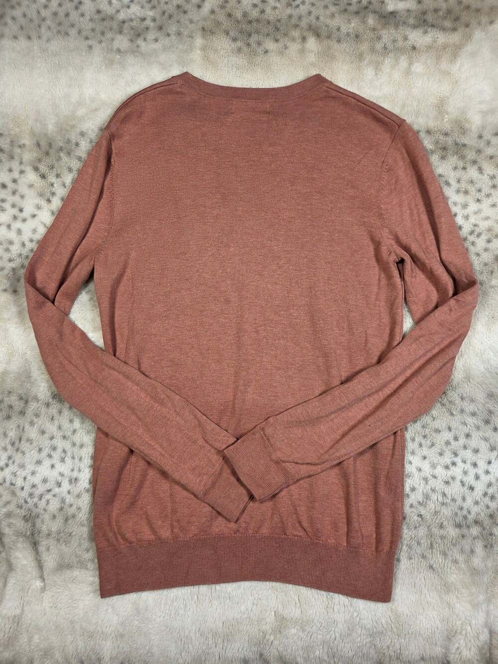 Dressmann Premium Supima Cotton Sweater Men S Rust Crewneck Quiet Luxury